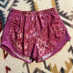 Pink Nike Tempo Women's Brief-Lined Running Shorts